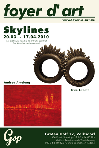 Ausstellung: Andrea Amelung & Uwe Tabatt ab 20.03.2010