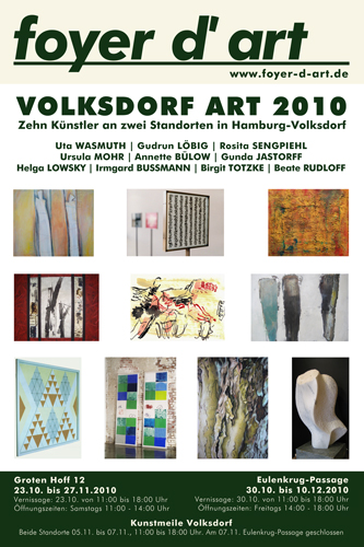 Ausstellung: Volksdorf Art 2010 ab 23.10.2010